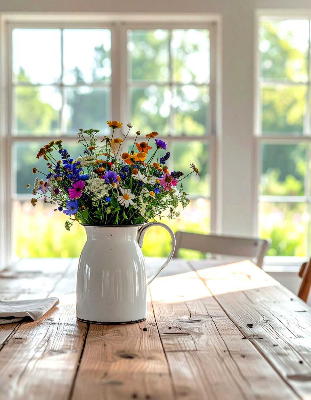 Farmhouse Pitcher Vase - 30 decorative vase ideas