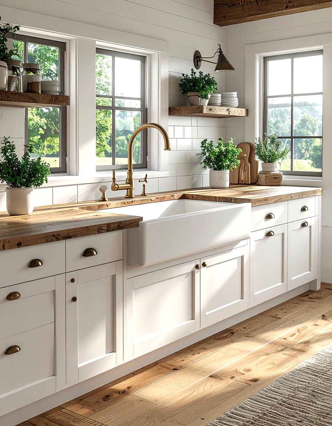 Farmhouse Prep Sink - 30 prep sink kitchen ideas