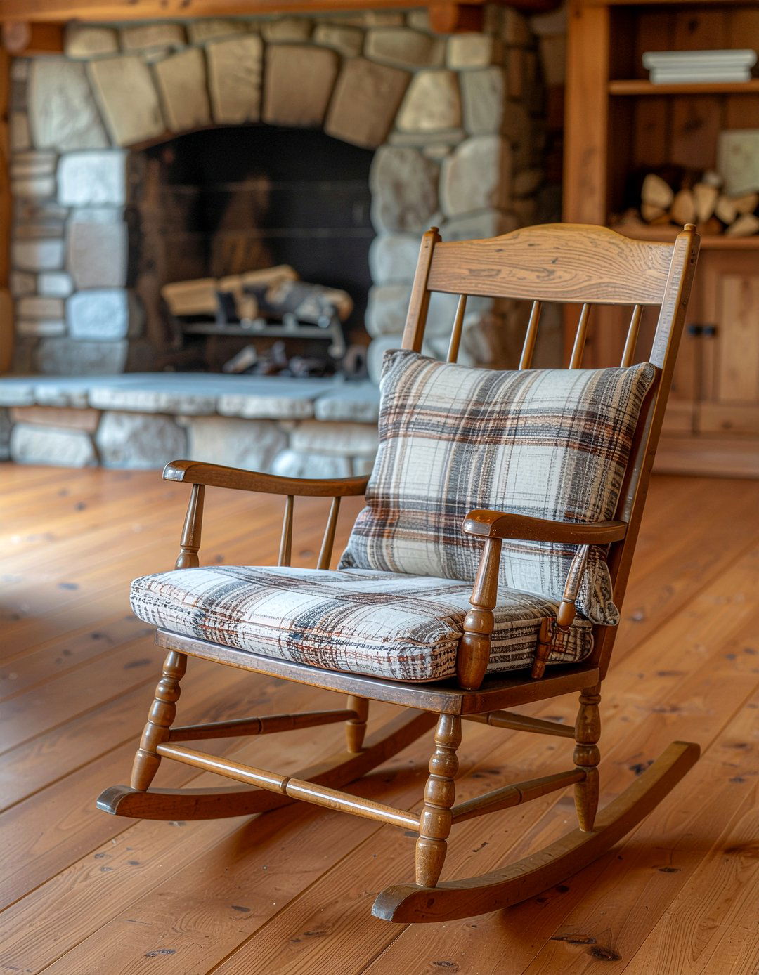 Farmhouse Rocking Chair - 30 living room armchairs