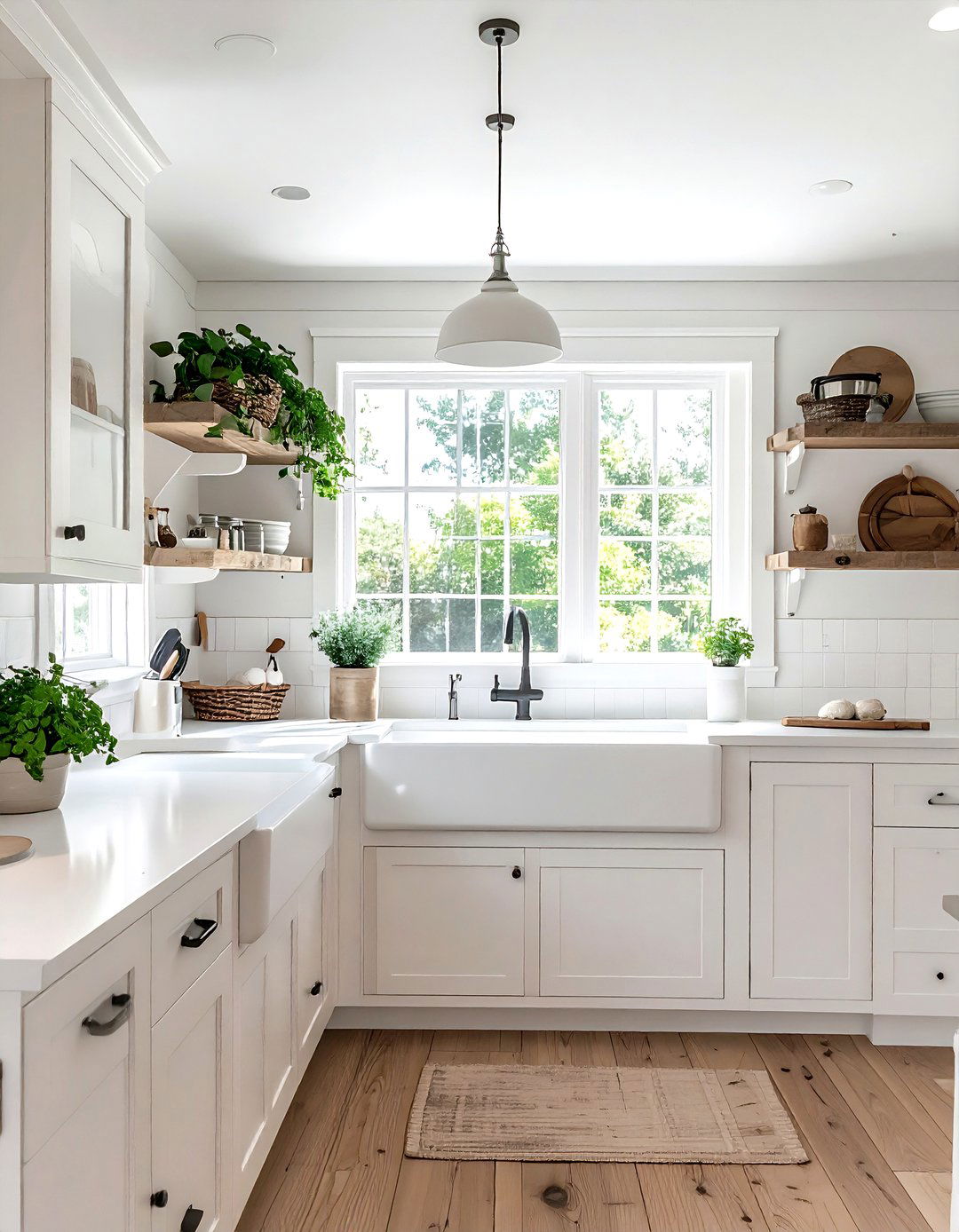 Farmhouse Shaker Kitchen - 30 shaker kitchen cabinet ideas