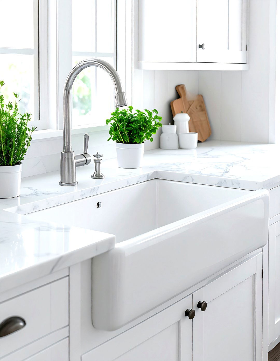 Farmhouse Sink - 30 kitchen classic element ideas