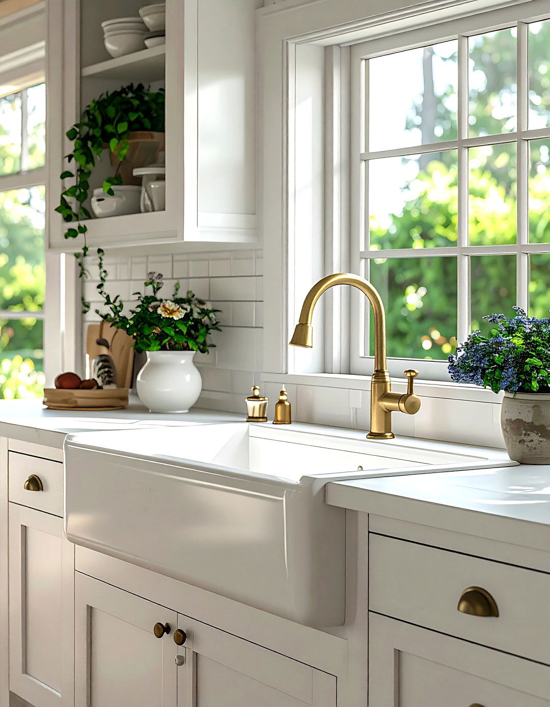 Farmhouse Sink - 30 real life decor ideas