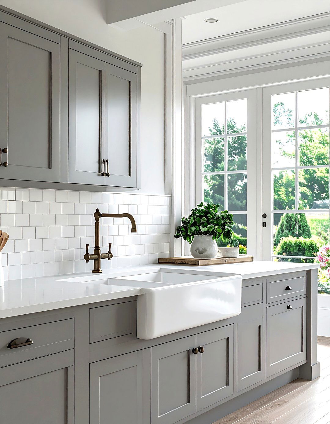 Farmhouse Sink - 30 colonial kitchen ideas