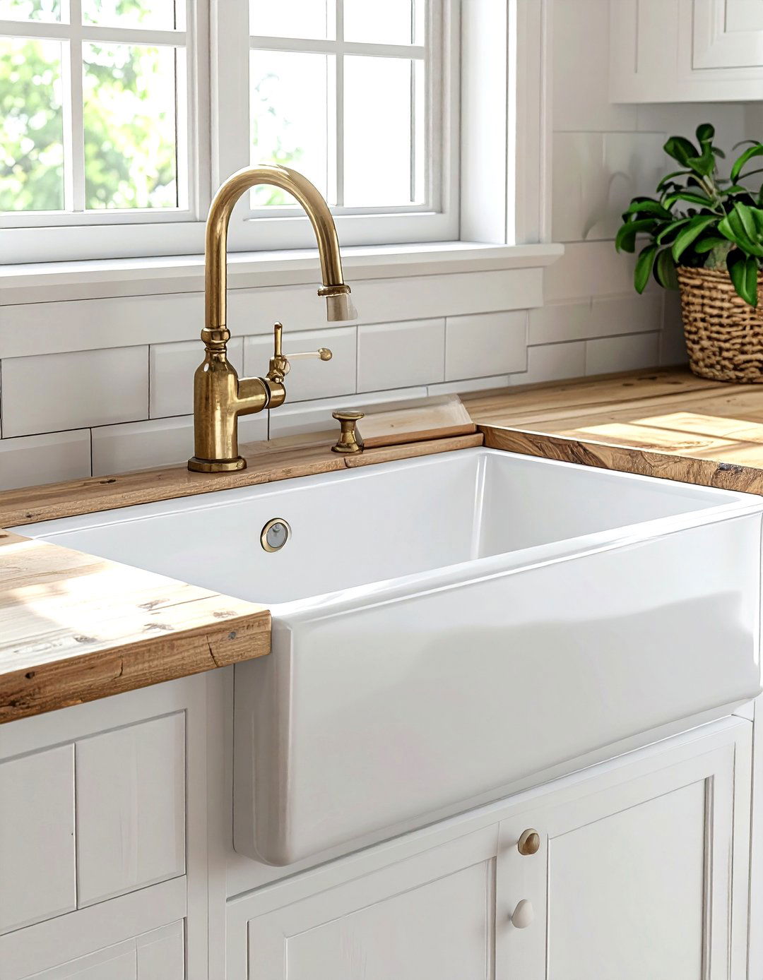 Farmhouse Sink Detail - 30 California kitchen ideas