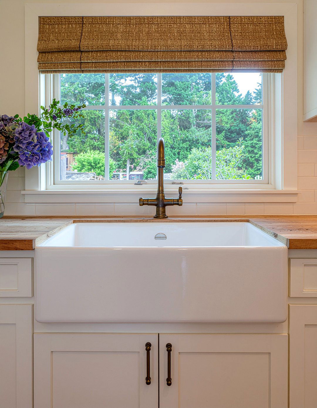 Farmhouse Sink Installation - 30 kitchen before and after ideas