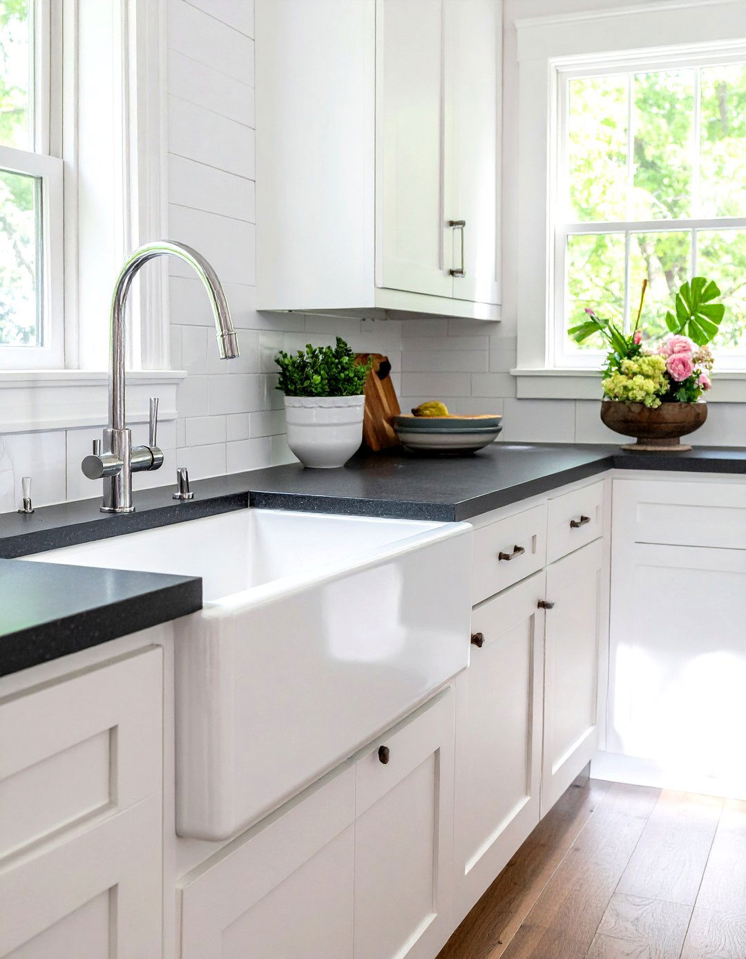 Farmhouse Sink Installation - 30 traditional kitchen ideas