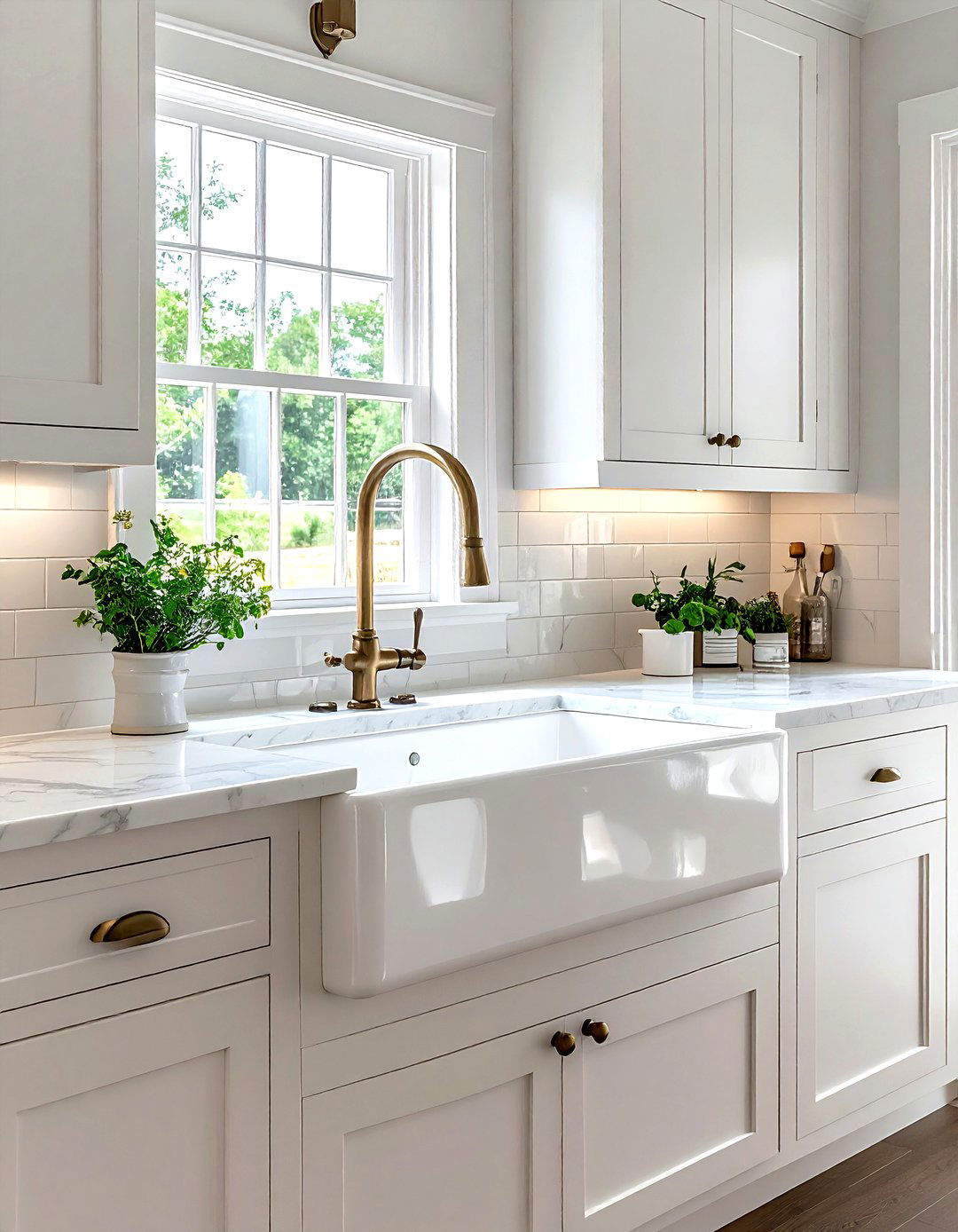 Farmhouse Sink Kitchen - 30 homey kitchen ideas
