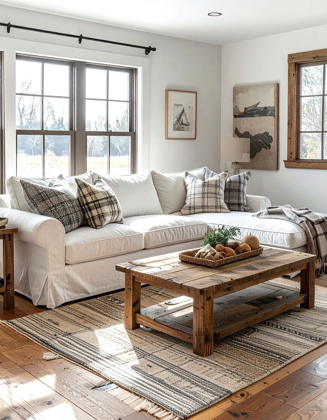 Farmhouse Sleeper Sofa - 30 living room sleeper sofa ideas