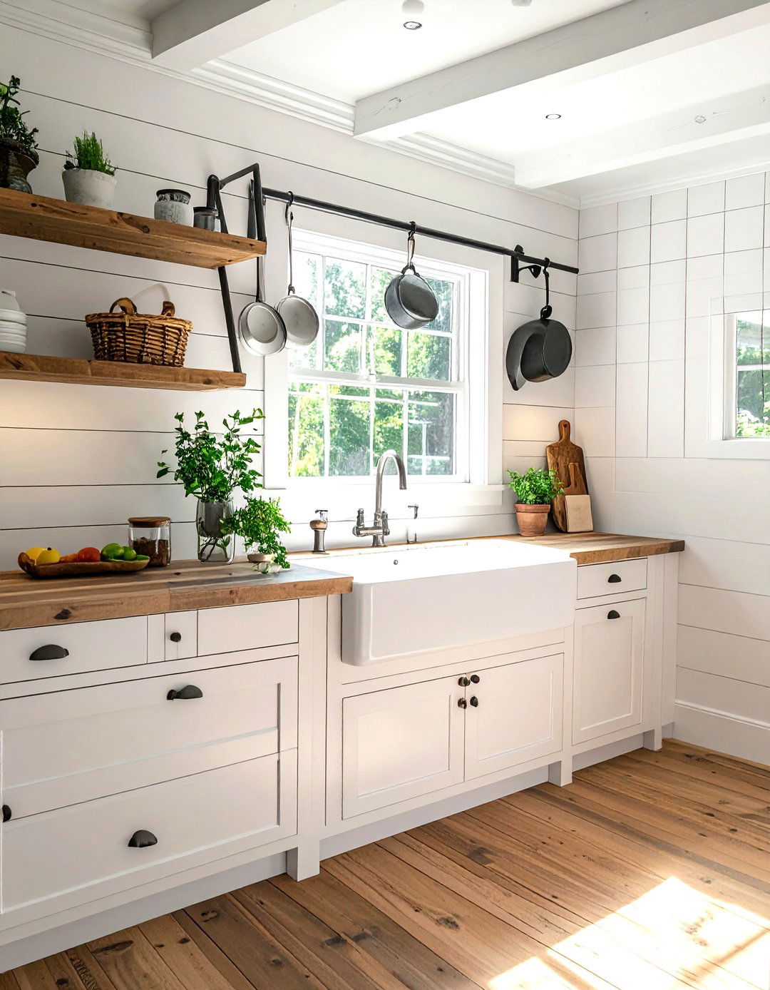 Farmhouse Small Kitchen - 30 small kitchen layout ideas