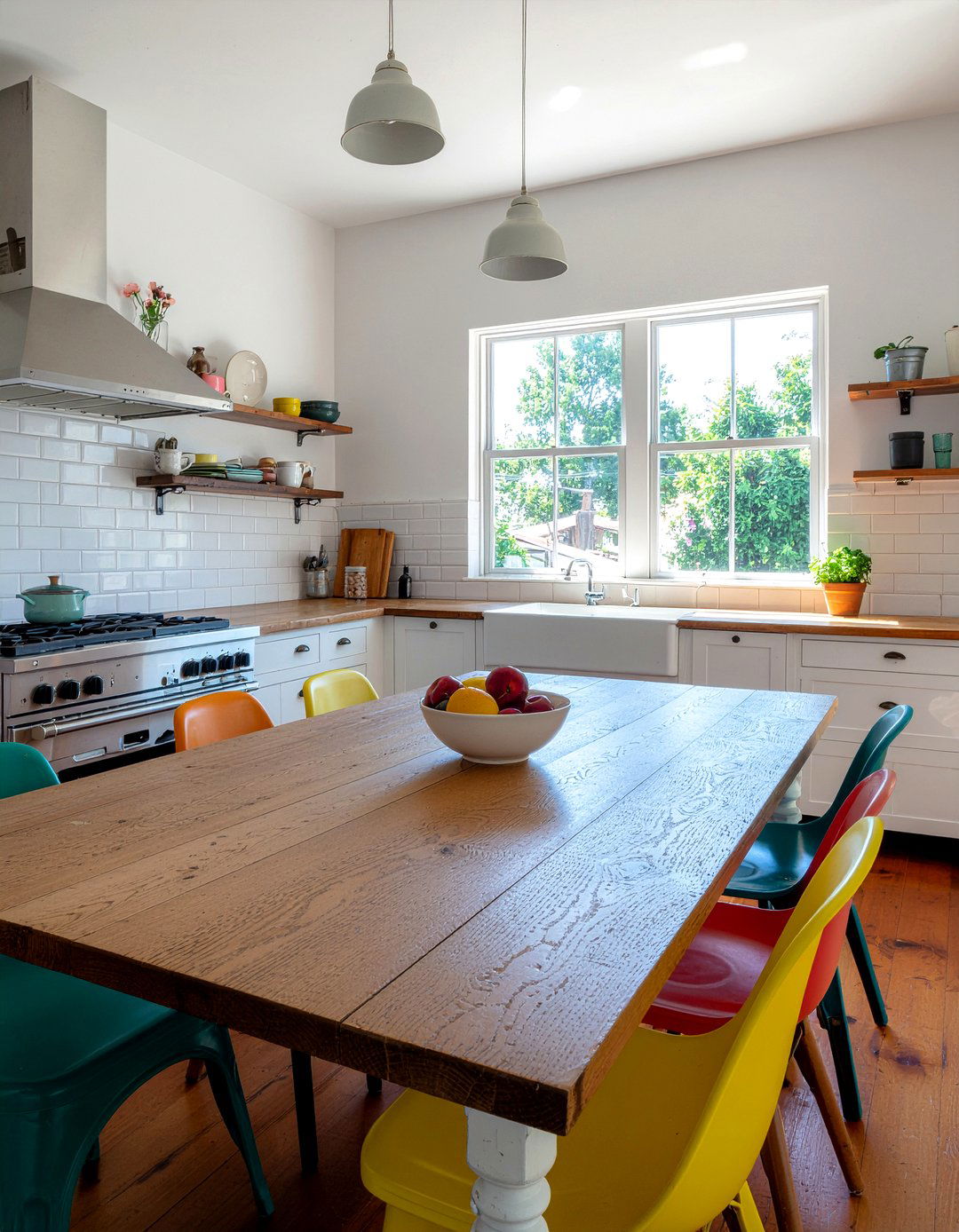 Farmhouse Table Dining - 30 Mexican kitchen ideas