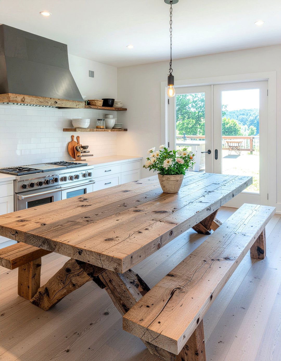 Farmhouse Table For Large Groups - 30 dining table for 12 ideas