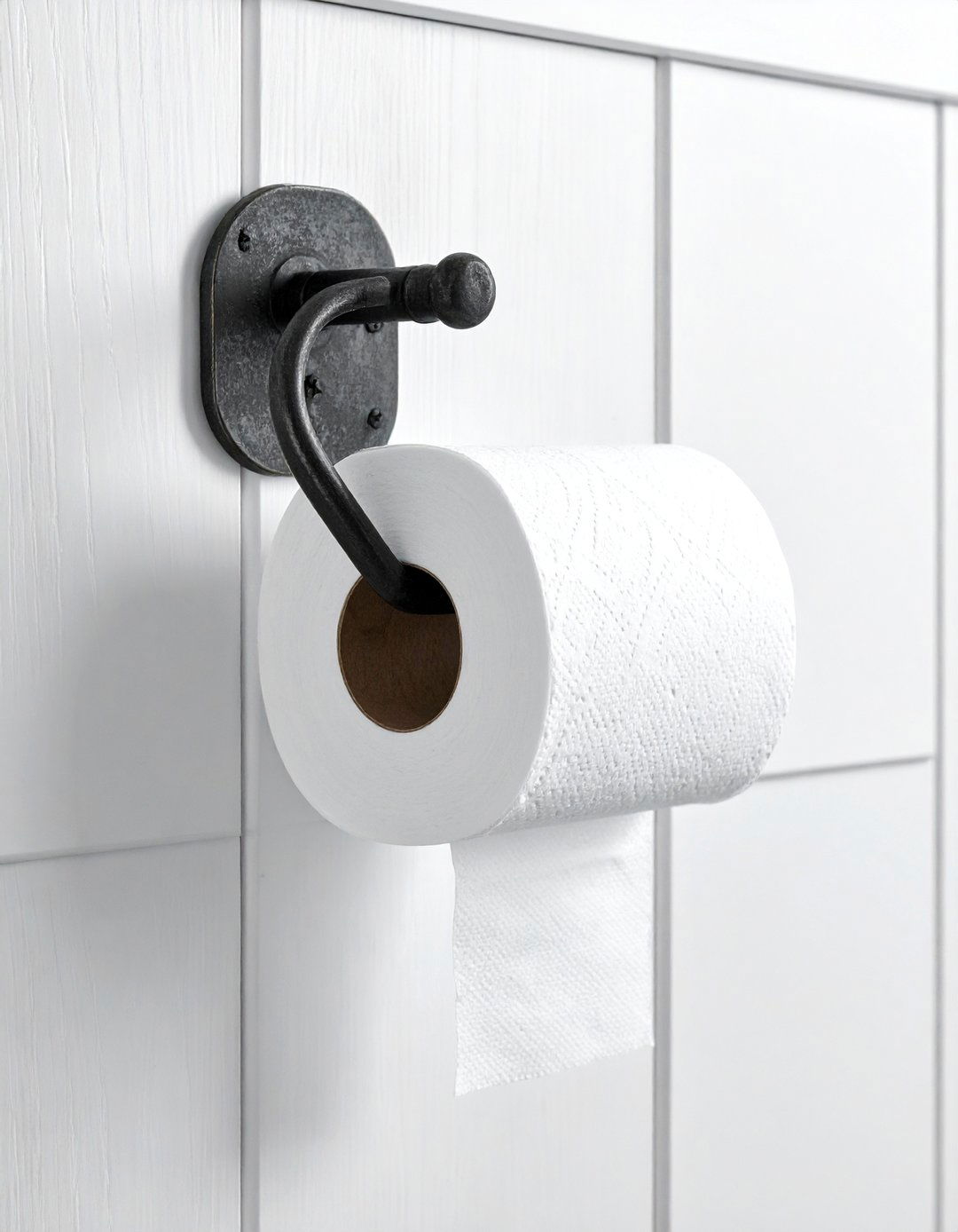 Farmhouse Toilet Paper Holder - 30 toilet paper holder ideas