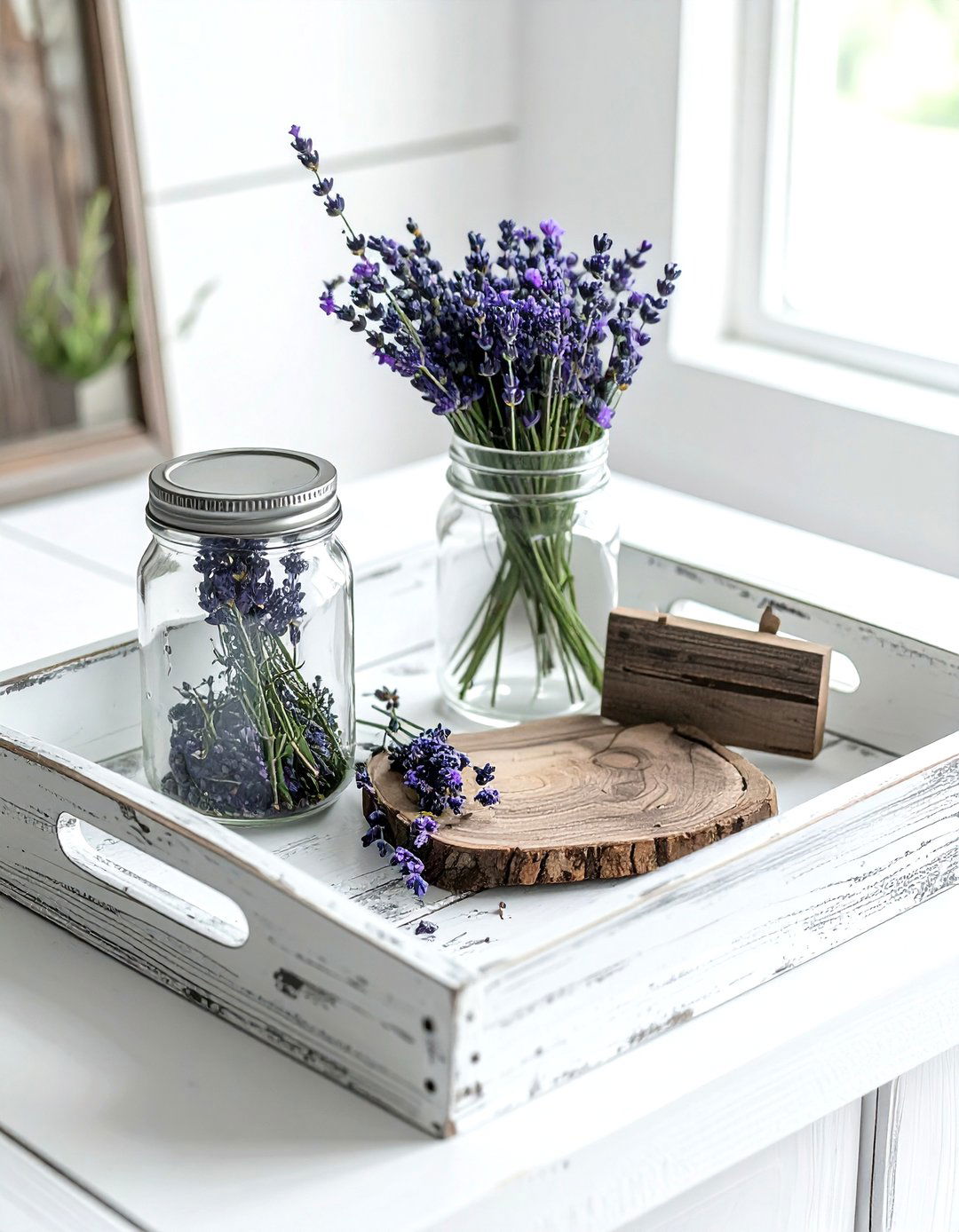 Farmhouse Tray Decor - 30 coffee table tray styling ideas
