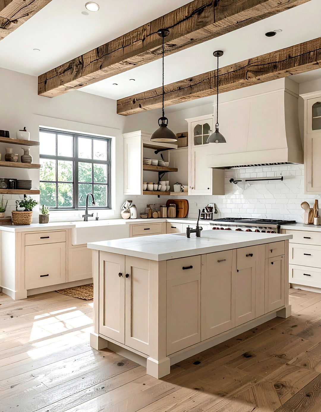 Farmhouse U shaped kitchen - 30 U-shaped kitchen ideas