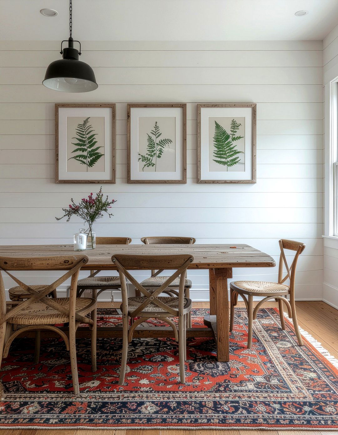 Farmhouse Wall Art - 30 rustic farmhouse dining room ideas