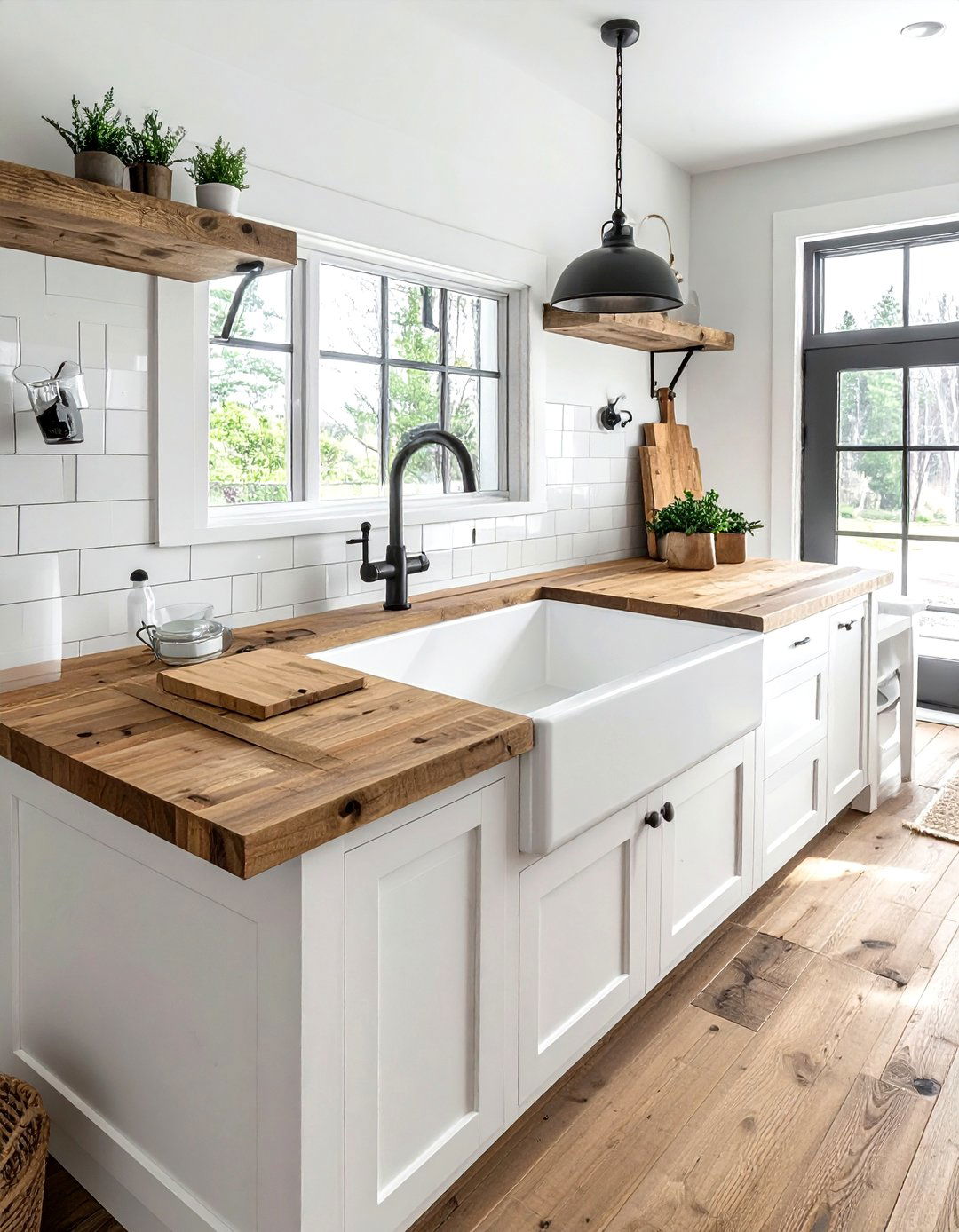 Farmhouse Workstation Sink - 30 workstation sink kitchen ideas