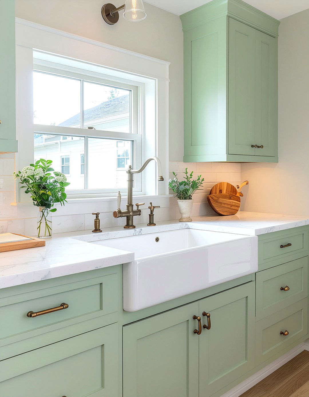 Farmhouse apron sink - 30 Fixer Upper decor ideas