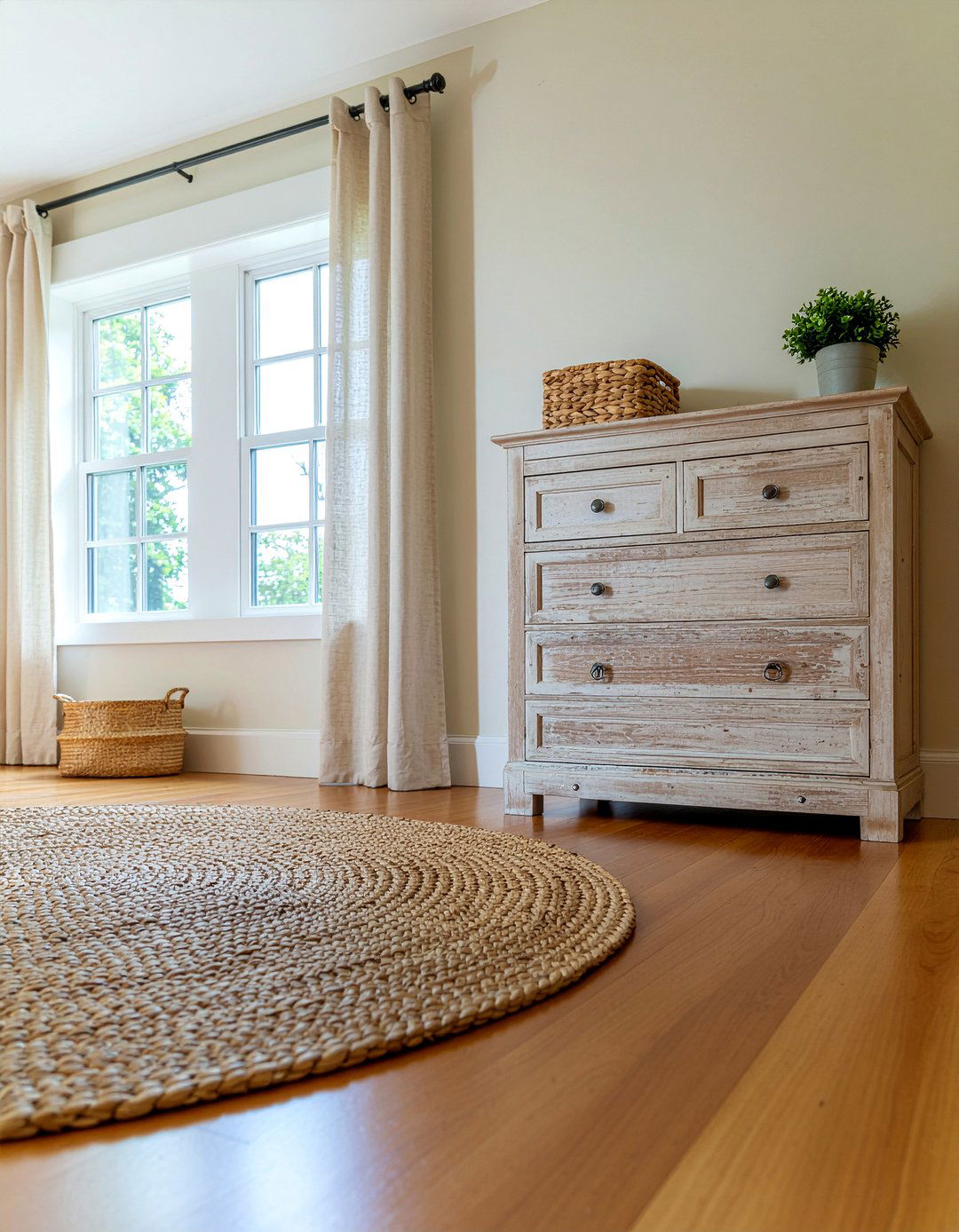 Farmhouse bamboo flooring - 30 bedroom bamboo flooring ideas