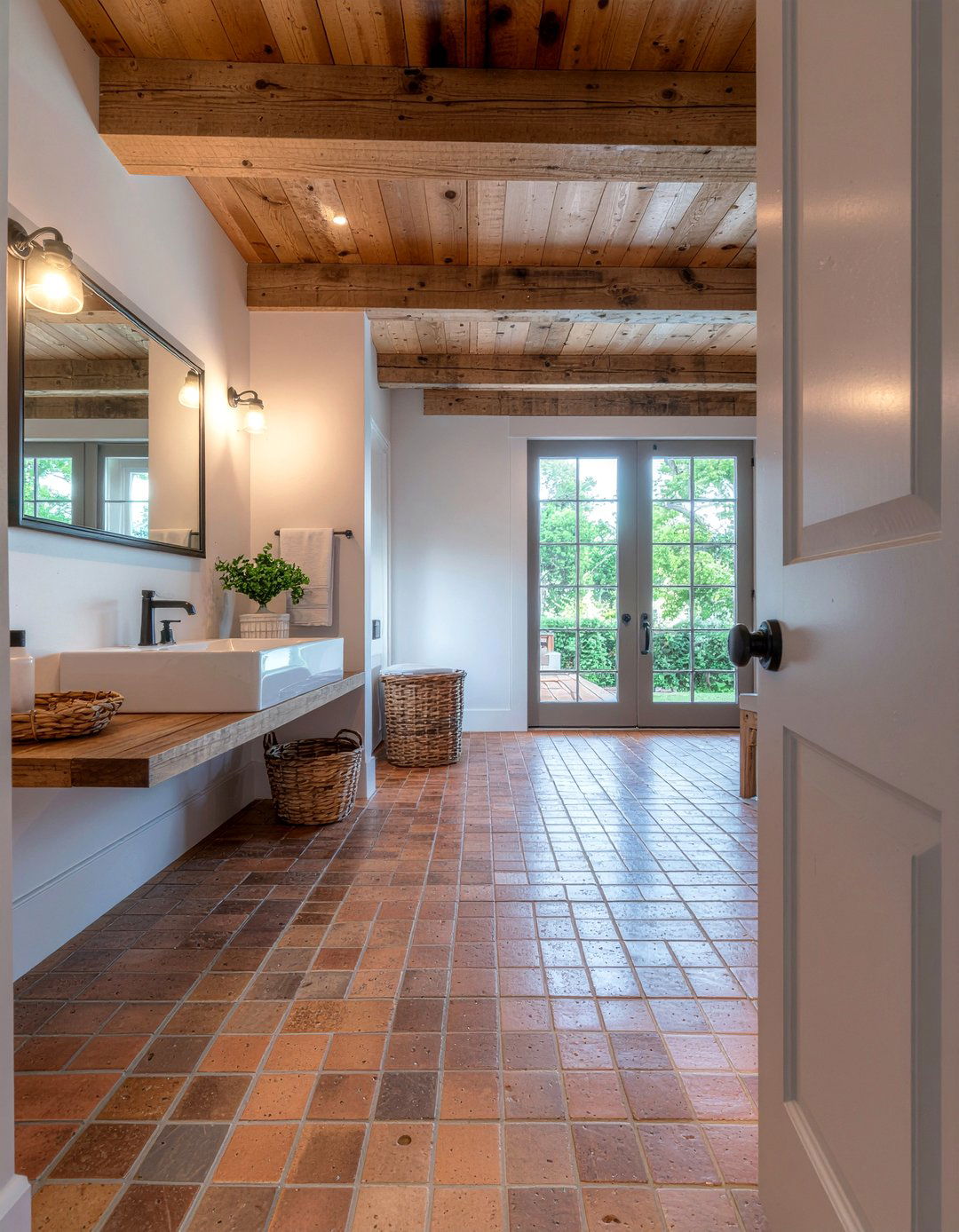 Farmhouse bathroom floor heat - 30 bathroom heated floor ideas