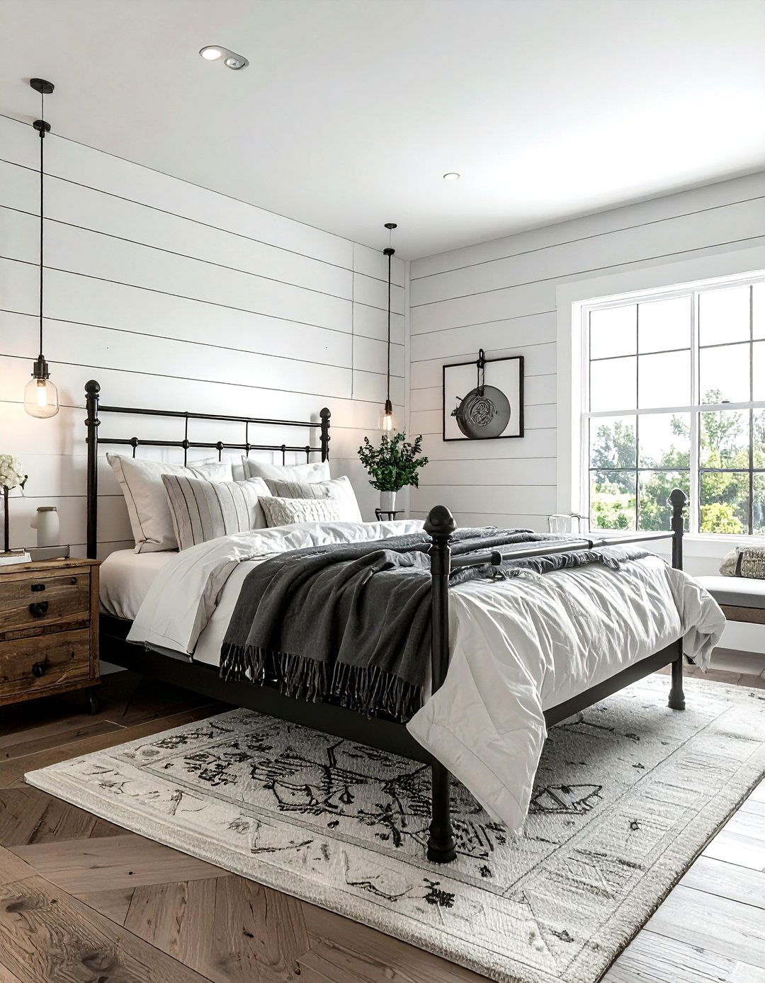 Farmhouse bedroom - 30 townhouse bedroom ideas
