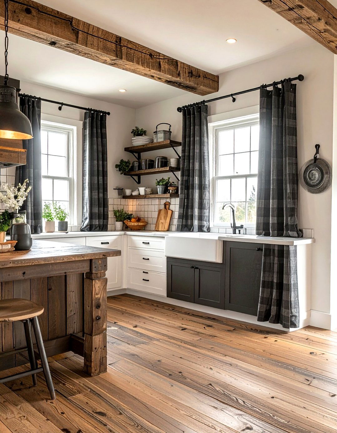 Farmhouse blackout curtains - 30 blackout curtain ideas