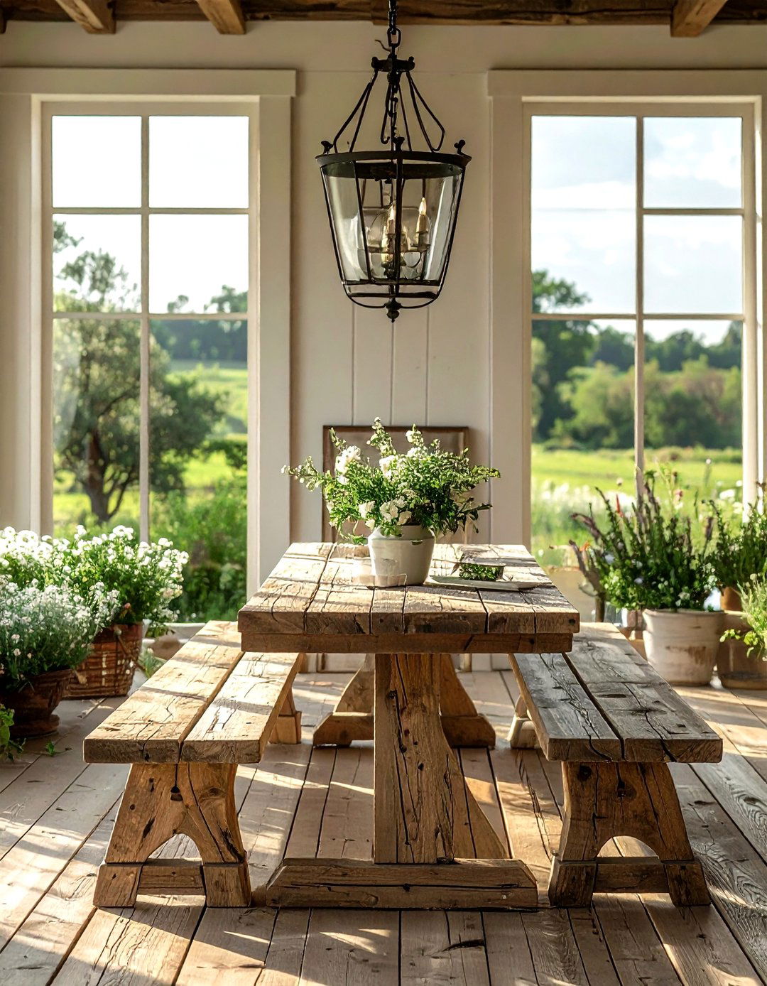 Farmhouse dining room - 30 stylish dining room ideas