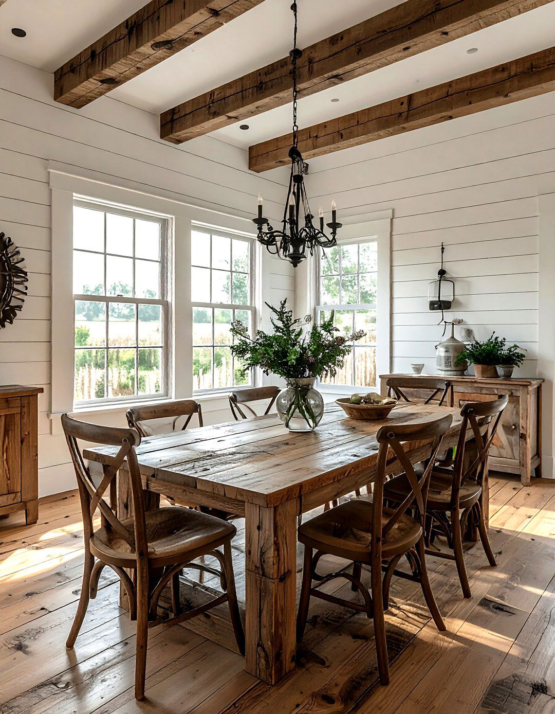 Farmhouse dining room - 30 dining room remodel ideas