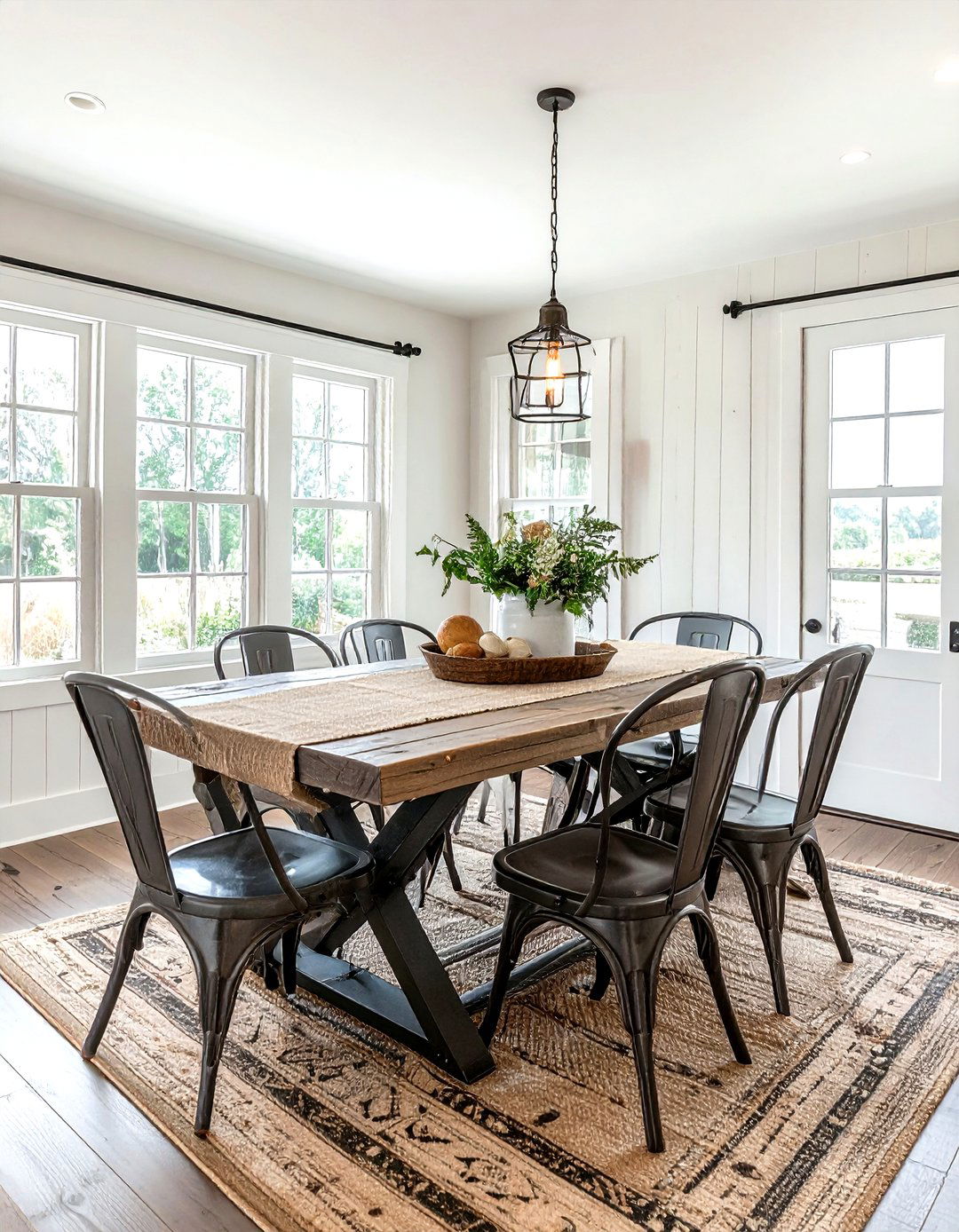 Farmhouse dining room style - 30 inexpensive dining room ideas