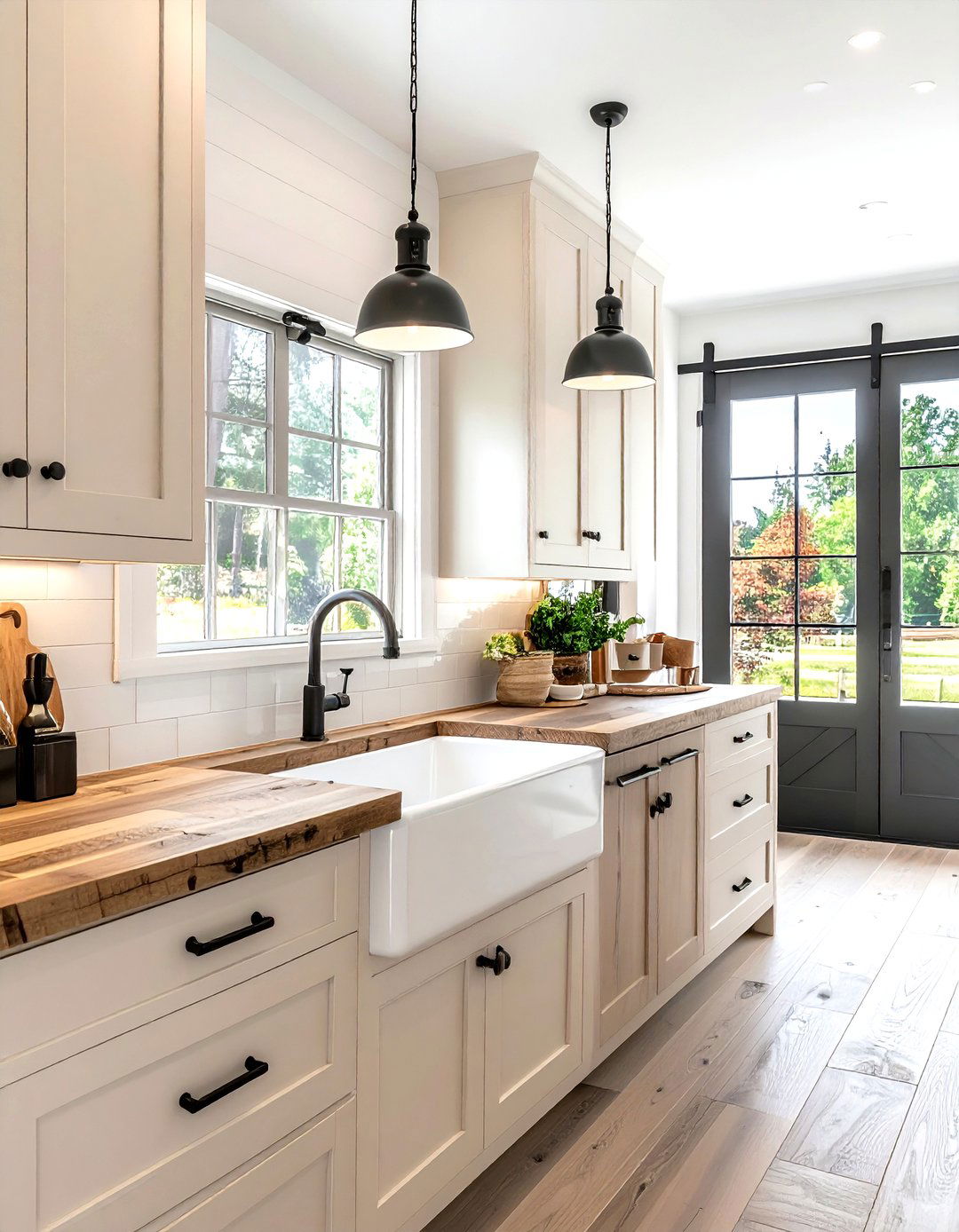 Farmhouse galley kitchen - 30 galley kitchen ideas