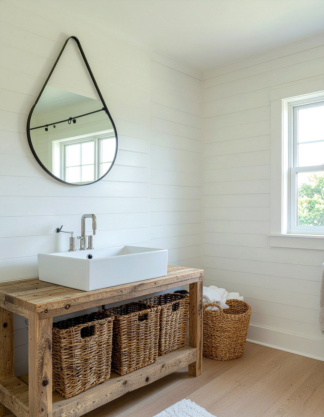 Farmhouse kids bathroom - 30 kids bathroom ideas