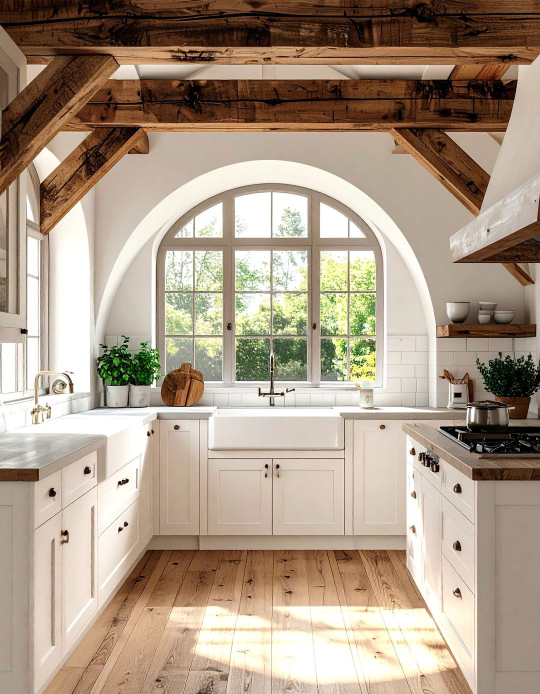 Farmhouse kitchen arch - 30 kitchen arch ideas