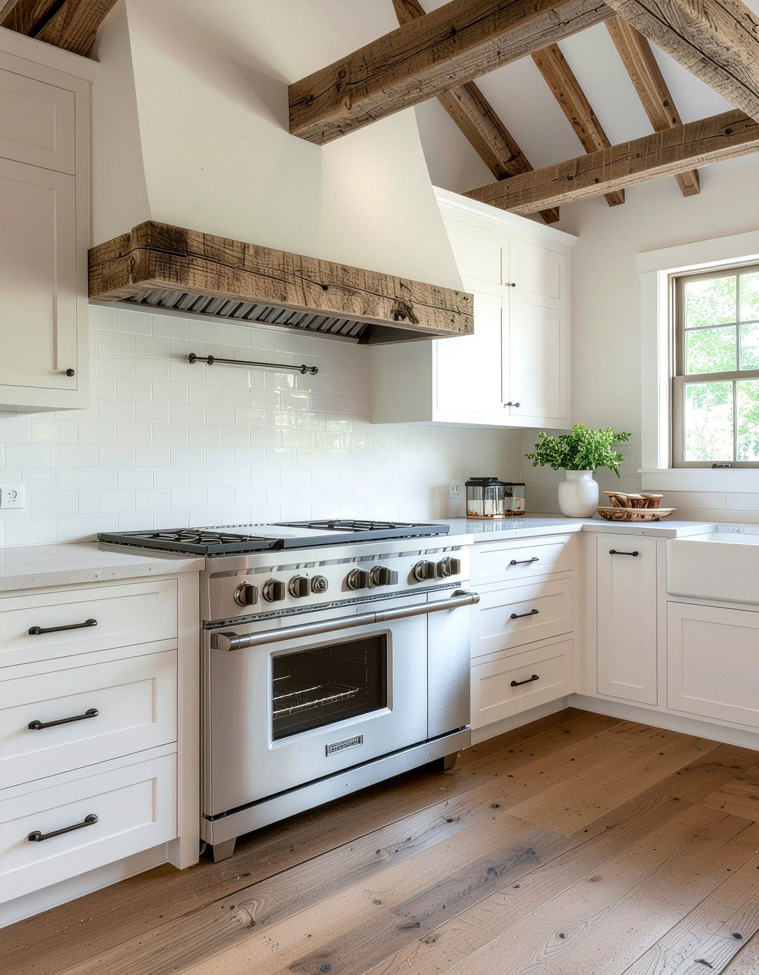 Farmhouse kitchen electric range - 30 electric range kitchen ideas