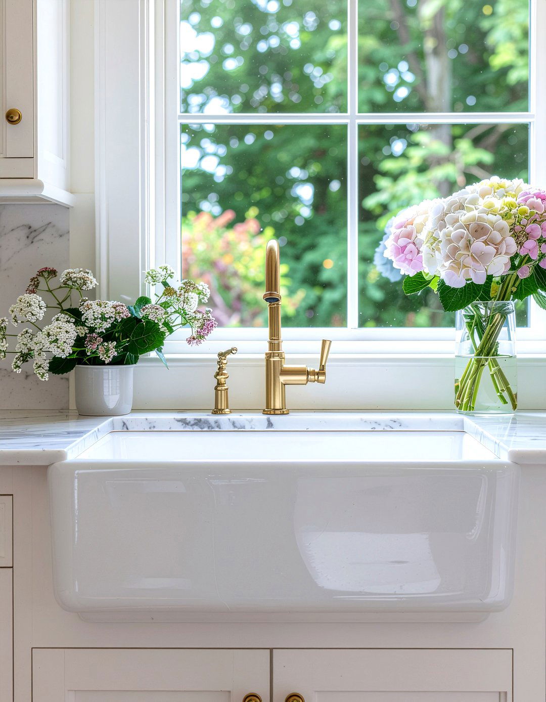Farmhouse kitchen sink - 30 Parisian kitchen ideas