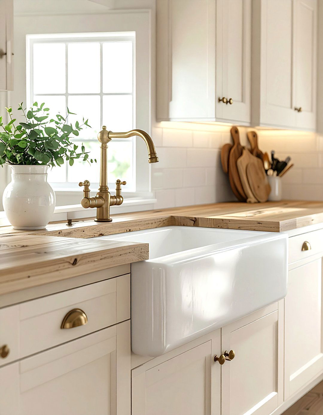 Farmhouse kitchen sink - 30 amazing kitchen ideas