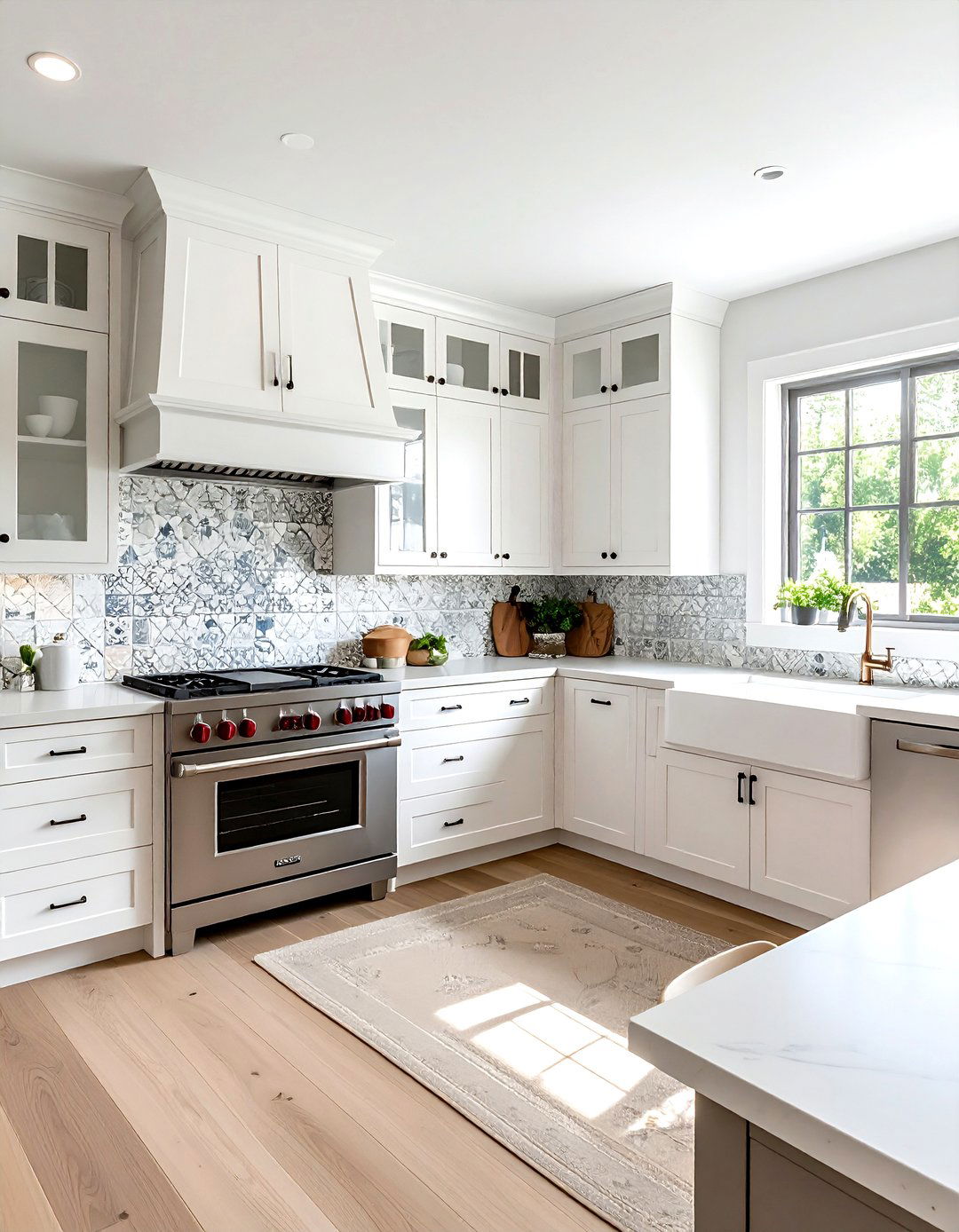 Farmhouse kitchen zellige tile - 30 zellige tile kitchen backsplash ideas