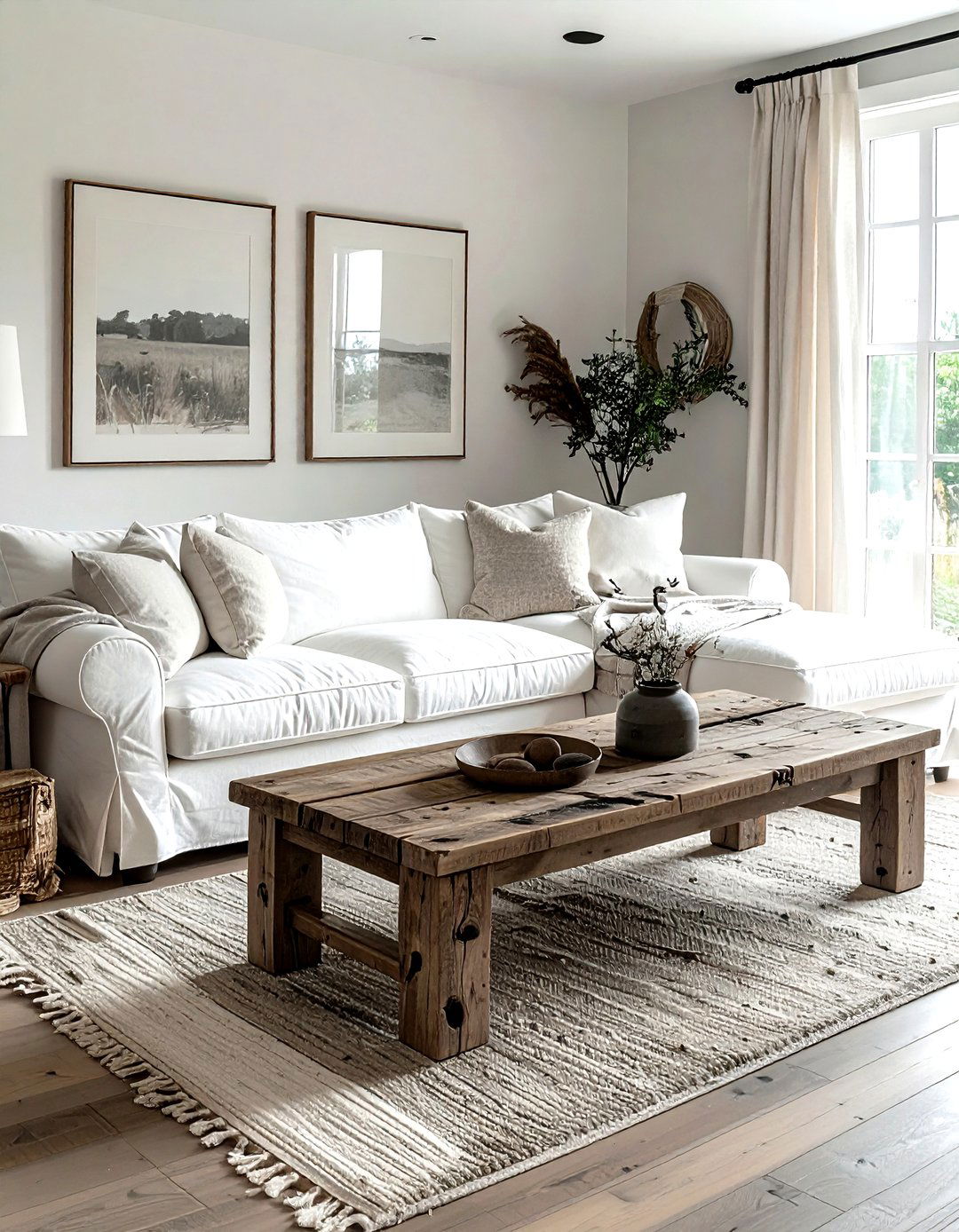 Farmhouse living room - 30 living room room settings