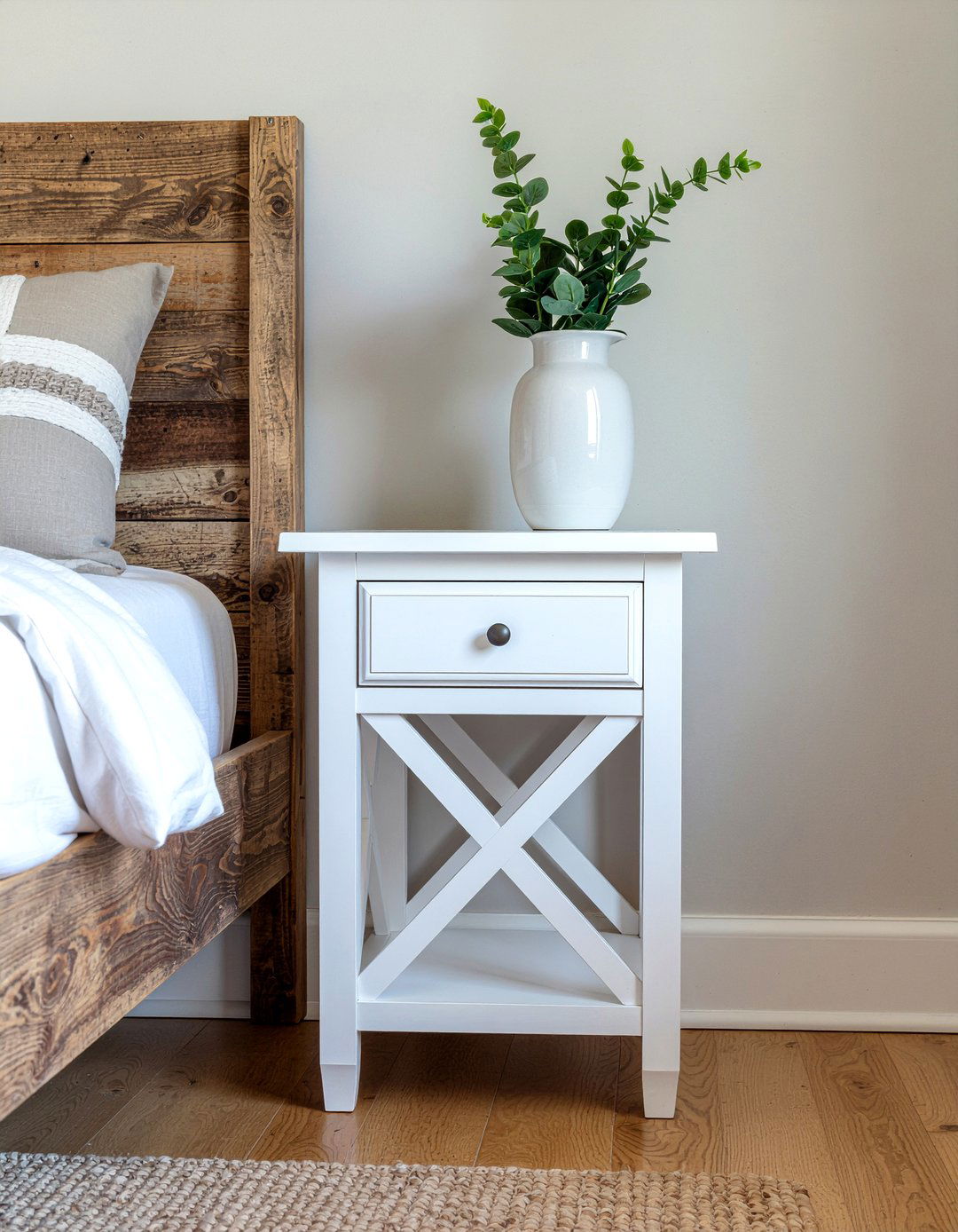 Farmhouse narrow nightstand wood - 30 bedroom narrow nightstands