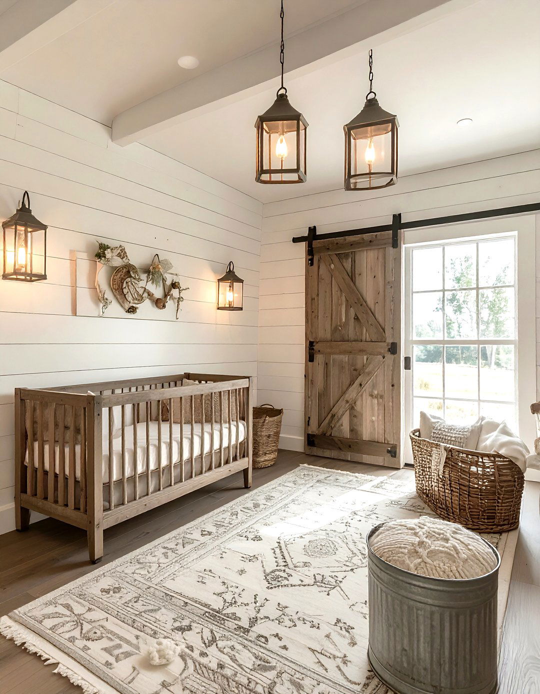 Farmhouse nursery - 30 baby room decor ideas