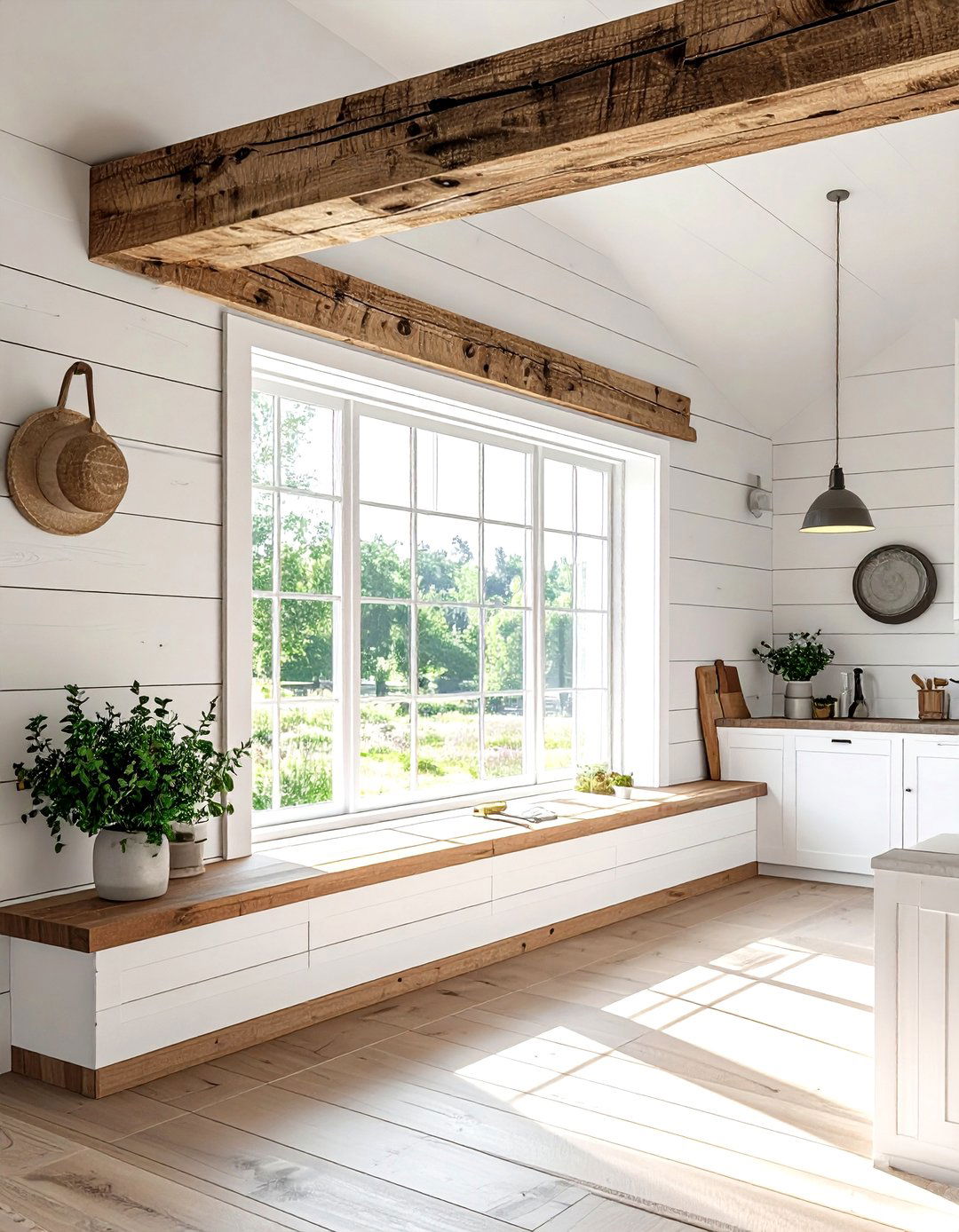 Farmhouse pass through wall - 30 pass-through dining room ideas