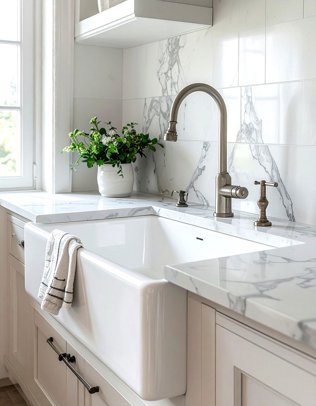 Farmhouse sink - 30 Property Brothers kitchen ideas