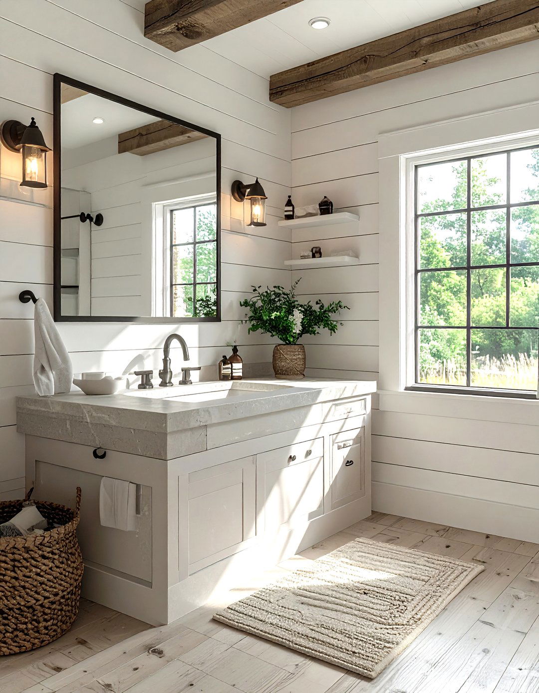 Farmhouse soapstone bathroom - 30 soapstone bathroom ideas