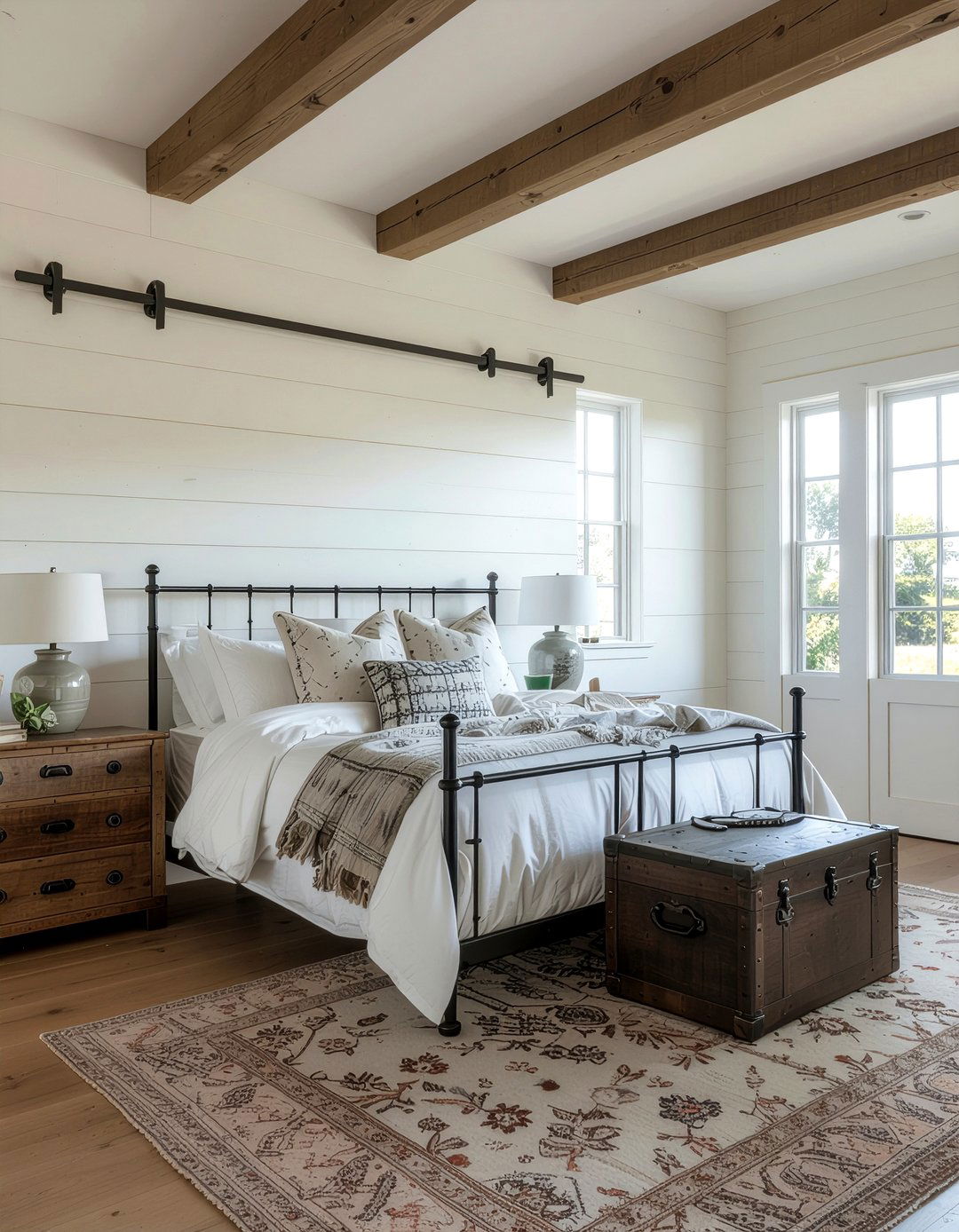 Farmhouse taupe bedroom - 30 taupe bedroom ideas