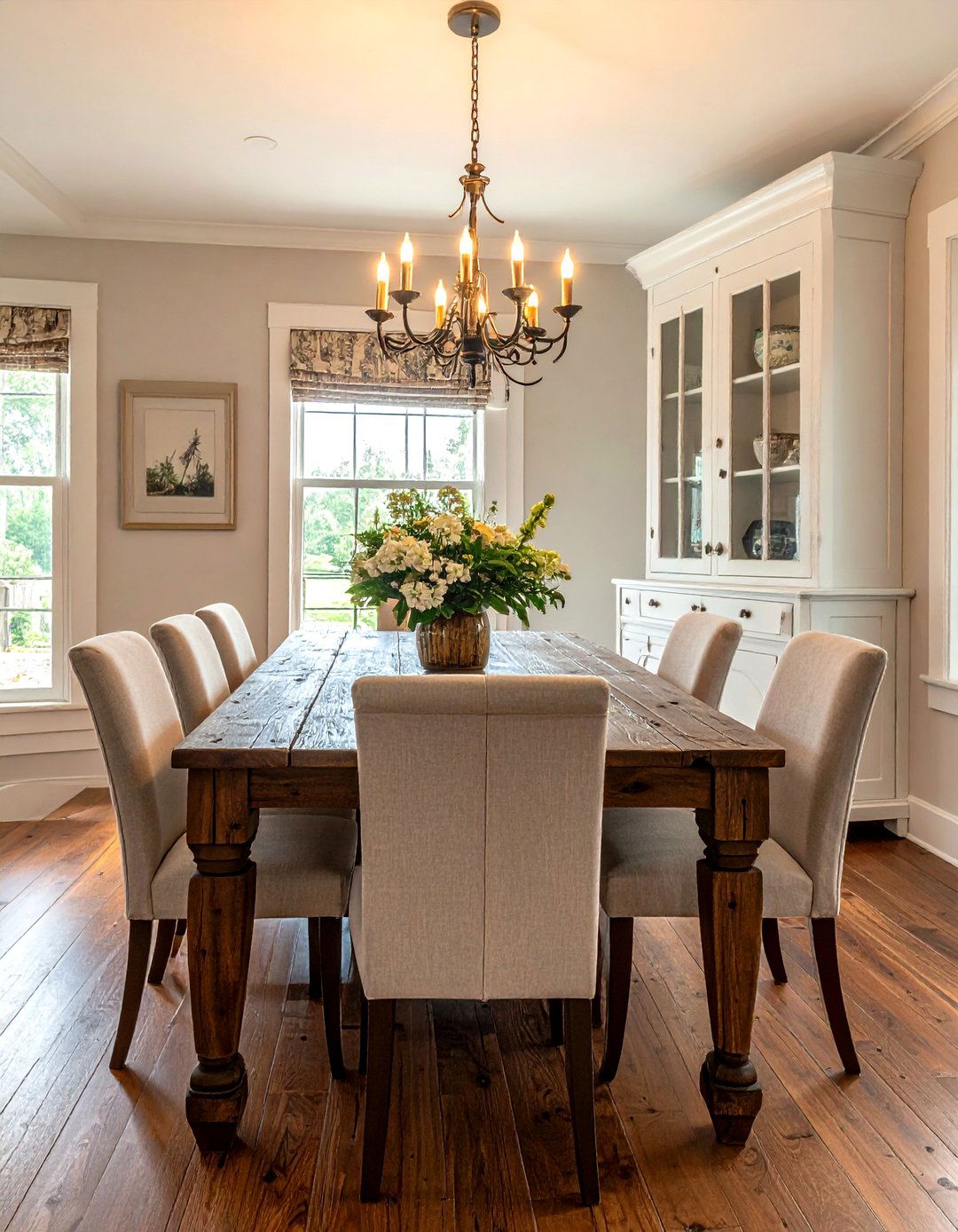 Farmhouse traditional dining room - 30 updated traditional dining room ideas