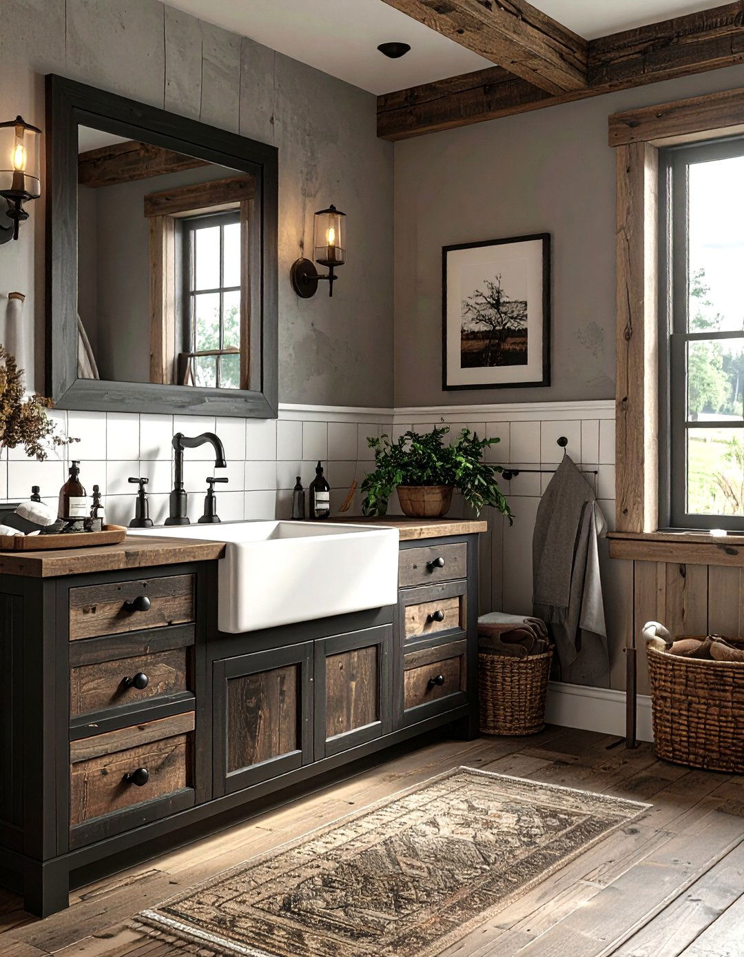 Farmhouse widespread faucet - 30 widespread faucet ideas