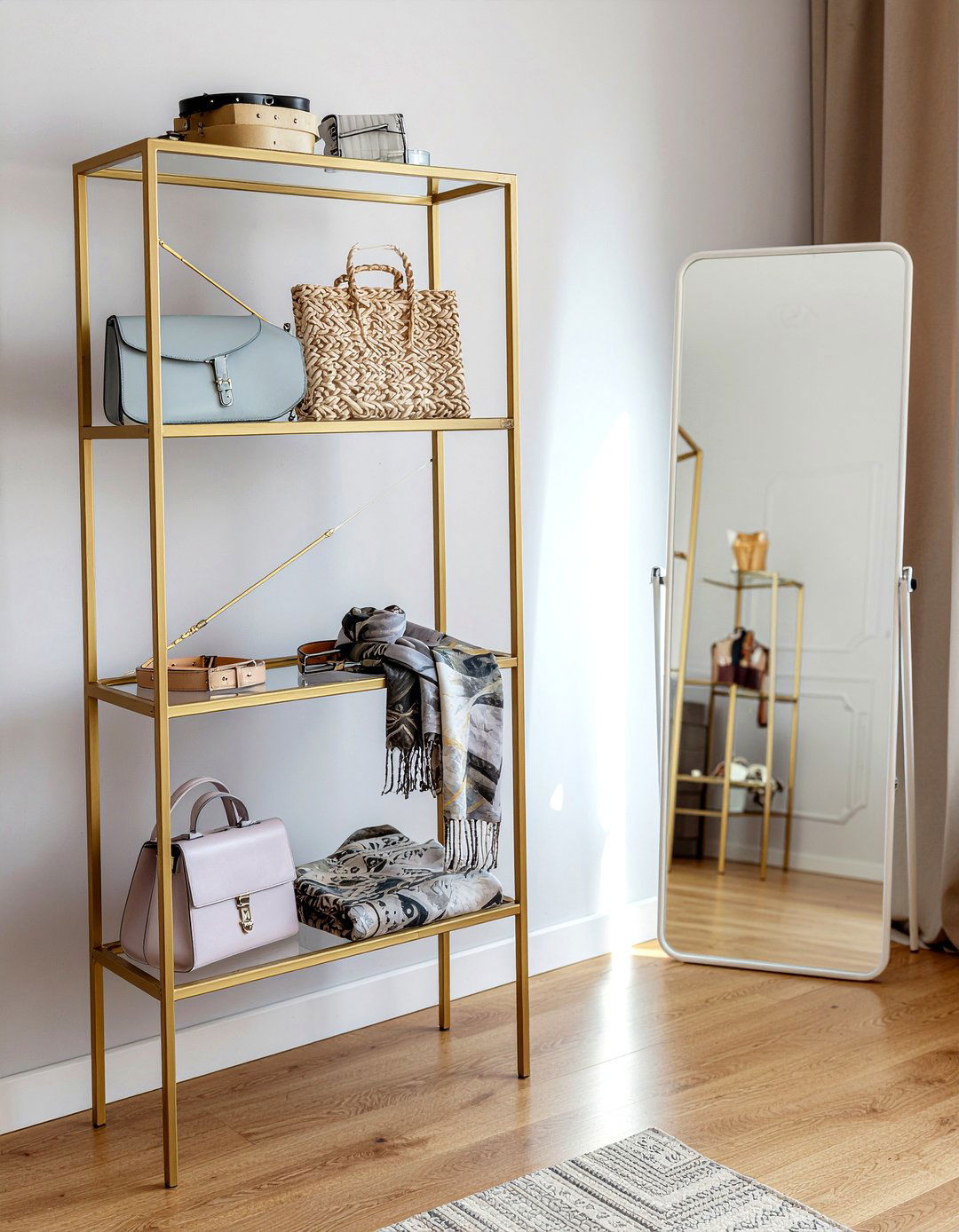 Fashion accessory display - 30 bedroom hobby display ideas