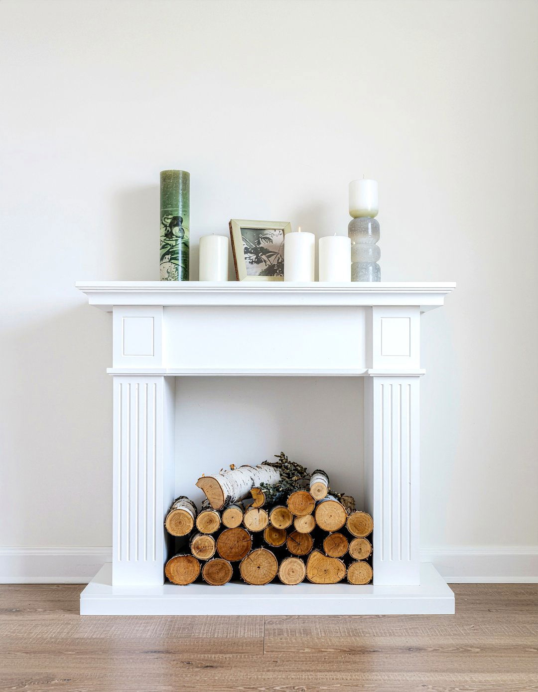 Faux Fireplace Mantel - 30 bedroom fireplace mantels