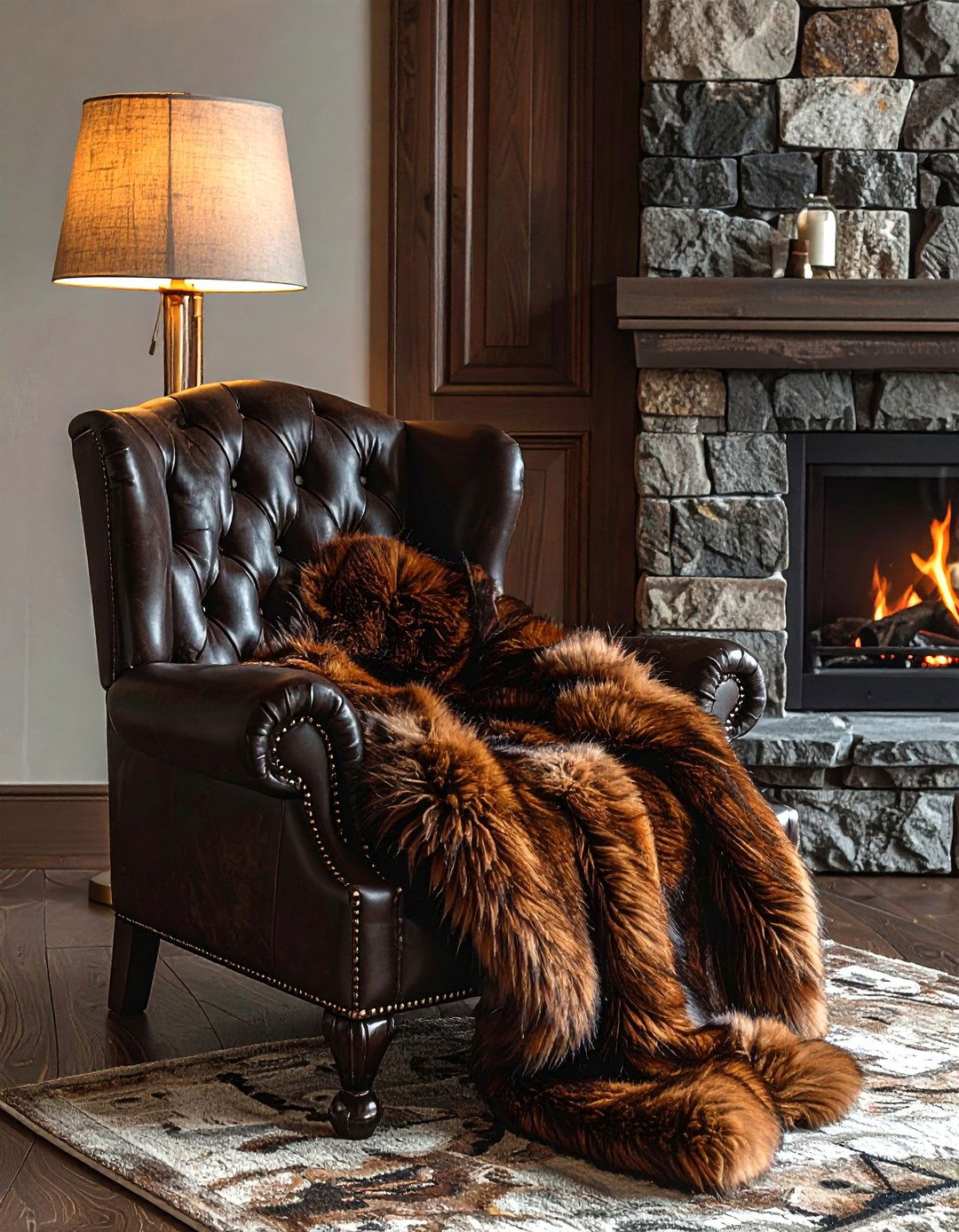 Faux Fur Blanket - 30 cozy throw ideas