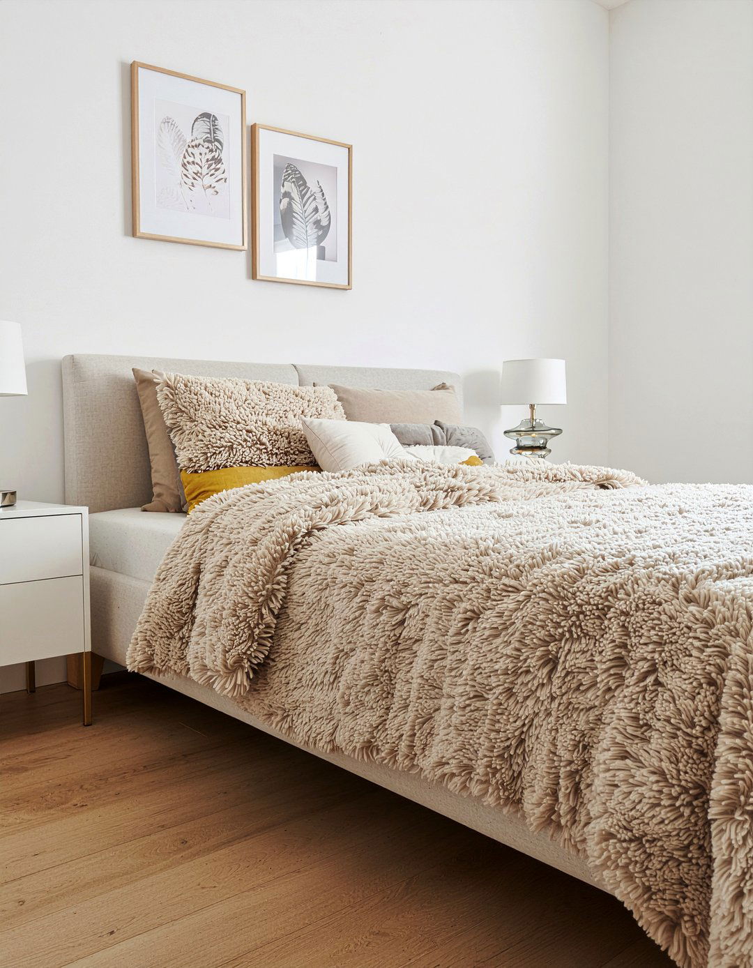 Faux Fur Duvet Cover For Bed - 30 faux fur bedroom ideas