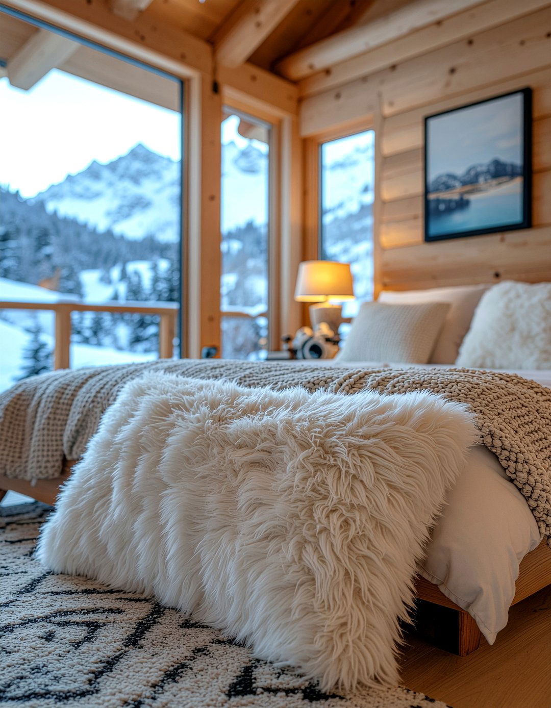 Faux Fur Lumbar Pillow - 30 bedroom lumbar pillows