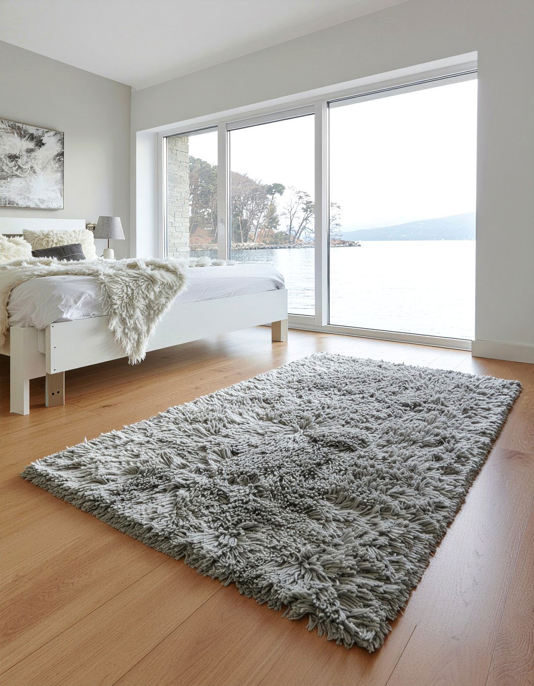 Faux Fur Rug For Bedroom Floor - 30 faux fur bedroom ideas